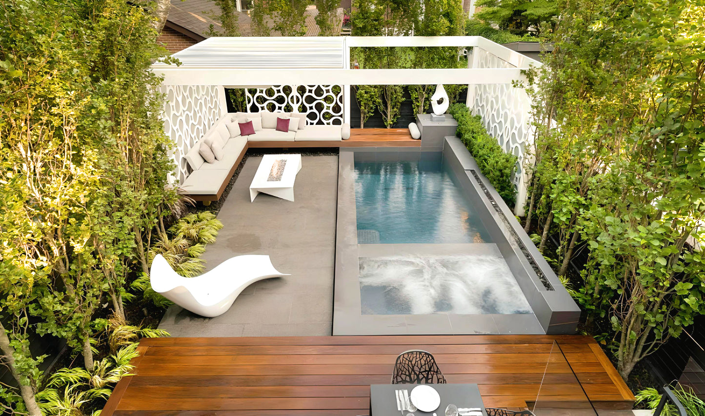 Retractable Roof Open Air Pergola