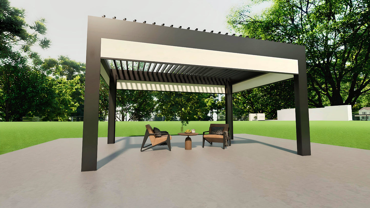 Sun Shady Aluminum Pergola