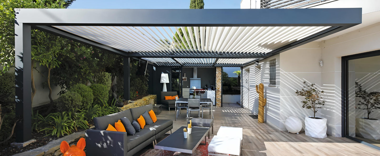 Sun Shady Aluminum Pergola